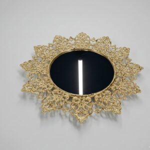 Golden sun-shaped wedding tray